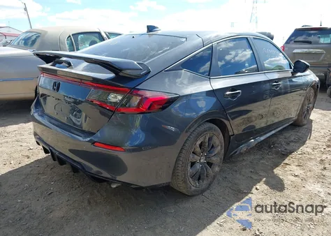 2024 Honda Civic Ex-L из США, поврежденный, VIN 19XFL1H73RE014973